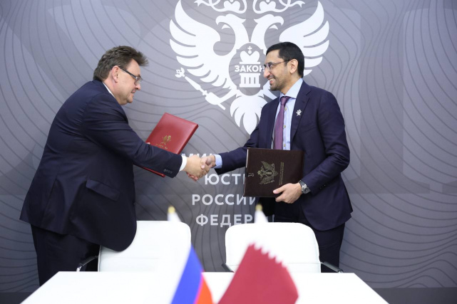 Министры юстиции России и Катара подписали Меморандум о сотрудничестве между ведомствами Министры юстиции России и Катара подписали Меморандум о сотрудничестве между ведомствами