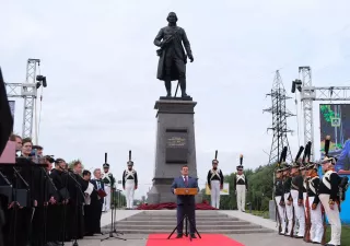 В Великом Новгороде состоялись мероприятия, приуроченные к 280-летию со дня рождения Гавриила Державина