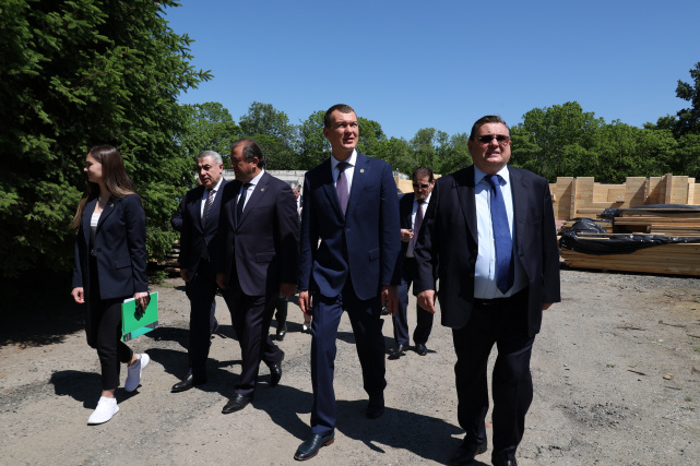 Константин Чуйченко находится с рабочим визитом в Хабаровском крае